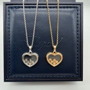 Chopard heart-shaped beating heart necklace